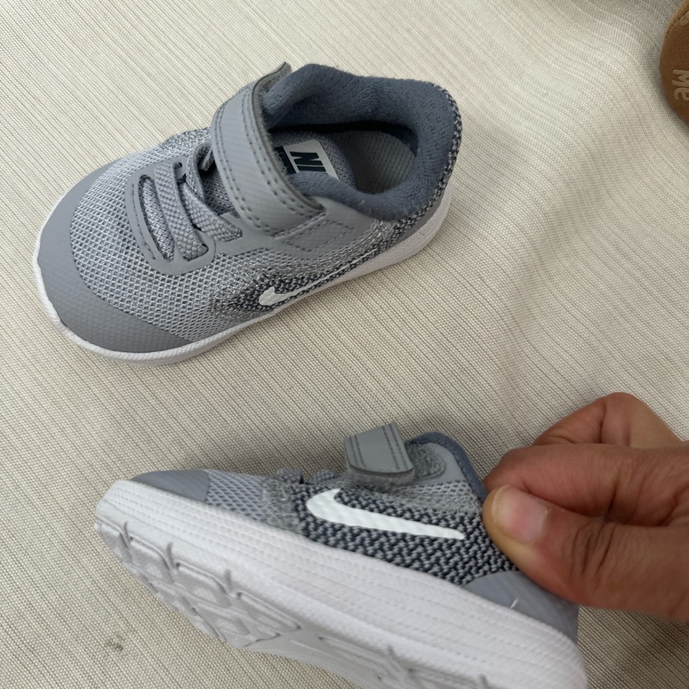 Brand new baby sneakers from Puma and Nike